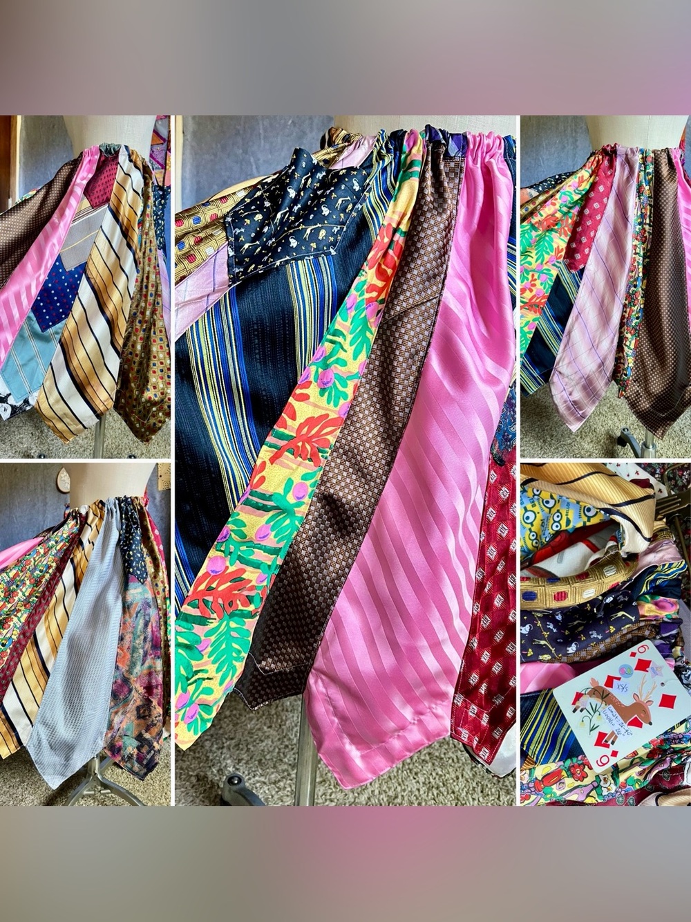 ❤️Necktie Skirt - Sustainable Fashion ❤️